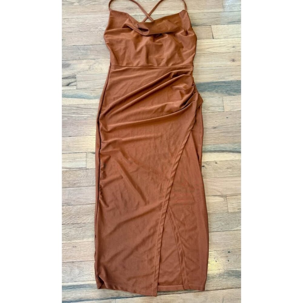 E.L.H. Studio Women’s Dress Size Small Orange